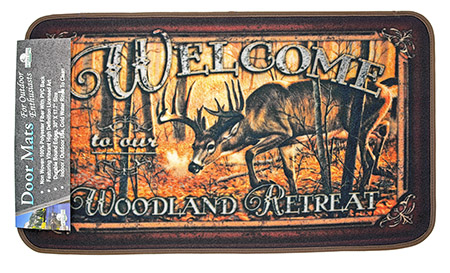 Welcome Deer Door Mat