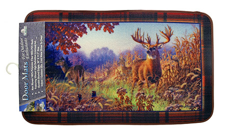Welcome Mat - Deer Scene