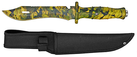 12" Combat Knife - Tree Camo