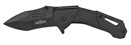 5" Spring Assist Folding Knife - Black