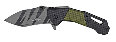 5" Spring Assist Folding Knife - Green