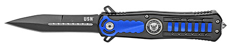4.5" Spring Assist Licensed US Navy Folding Rescue Knife