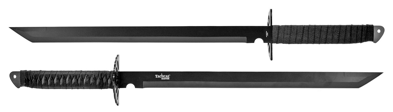 26" Dual Wielding Tactical Master Swords - Black
