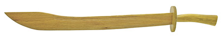 33" Wooden Chinese Broad Sword