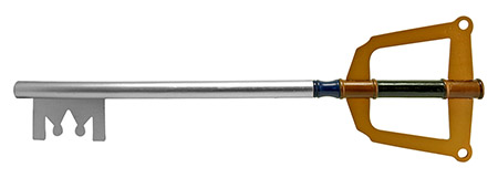 34.25" Wooden Video Game Key Sword