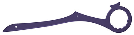 41" Anime Scissor Blade - Purple