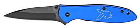 4" Spring Assist Bunny Folding Knife - Blue