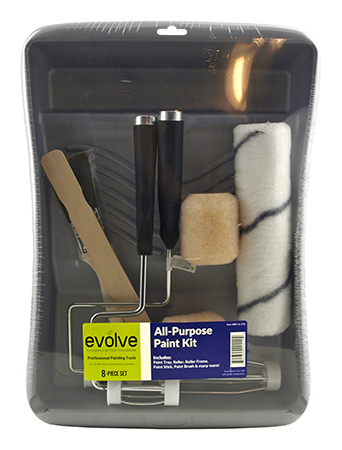 8 pc. Professional Painting All-Purpose Paint Kit - Evolve