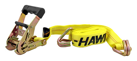 1.5"x 15' Ratchet Towing Tie Down Straps - Cal-Hawk