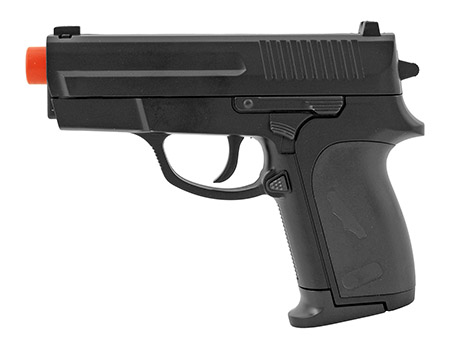ZM01 Spring Powered Full Metal Airsoft 007 Style Pistol - Black