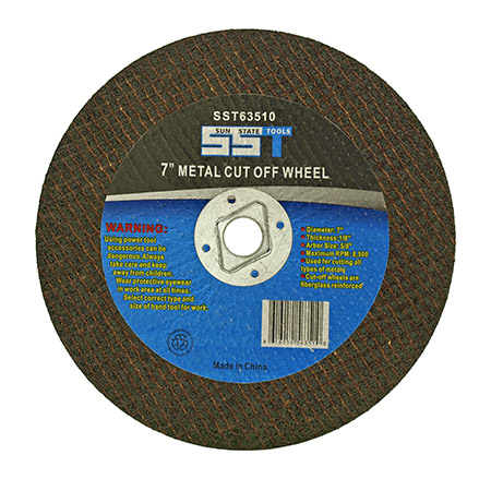 Sun State Tools - 7" Metal Cut Off Wheel