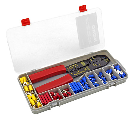 121 - pc. Wire Terminal and Connector Assortment