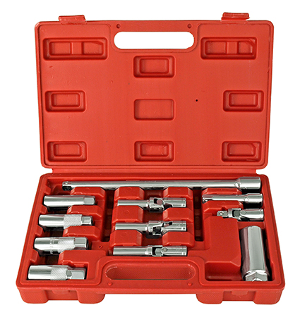 11 - pc. 3/8" DR. Master Spark Plug Set