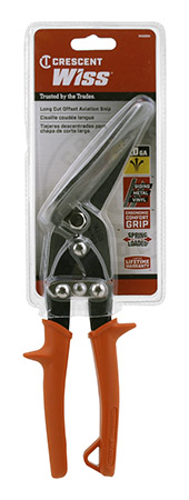 Crescent Tools Wiss Long Cut Offset Aviation Snips - M400N