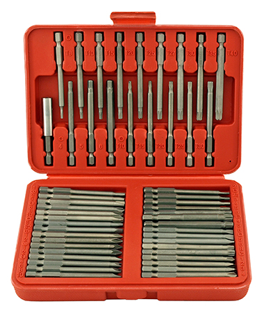 50 - pc. 3" Security Bit Set - Cal-Hawk