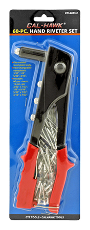 60-pc. Hand Riveter Set