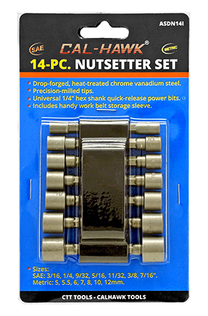 14-pc. Power Nut Driver Set