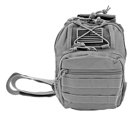 Concealed Carry Tactical Sling Bag - Grey