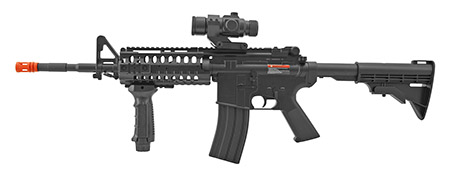 UKARMS M4 S-System RIS Plastic Gearbox Airsoft Gun Assault Rifle AEG