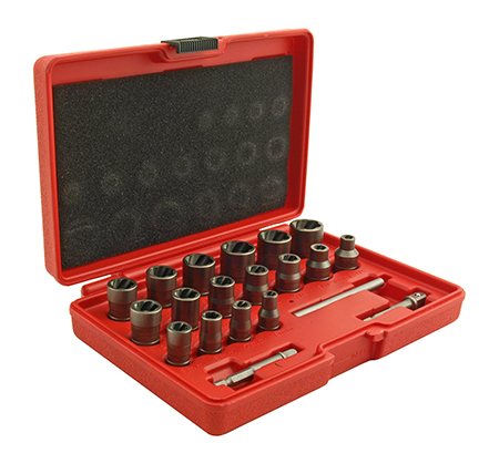 20 pc. Impact Bolt and Nut Remover Set - Cal-Hawk