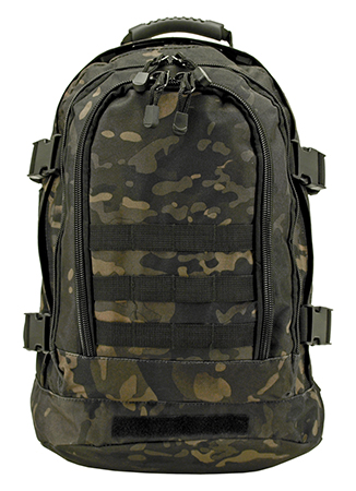 Expandable Tactical Backpack - Black Multi-Cam