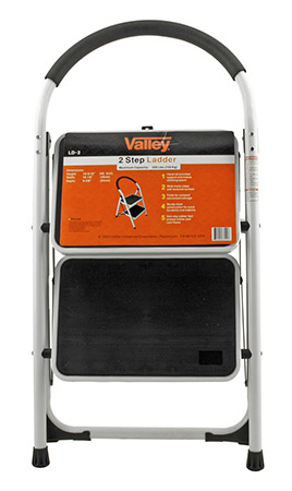 Two Tier Easy-Store Step Ladder - Valley