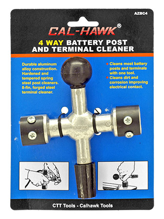 4-Way Battery Post and Terminal Cleaner