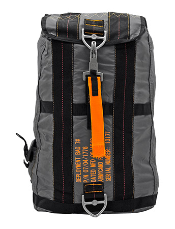 Tactical Parachute Airplane Jumper Backpack - Grey Sky