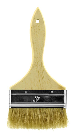 4" Wood Handle Polyester Paint Brush - Valley Tools