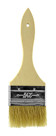 2.5" Wood Handle Polyester Paint Brush - Valley Tools