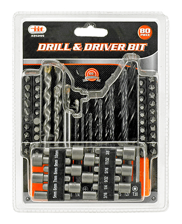 80 - pc. Drill and Driver Bit Set