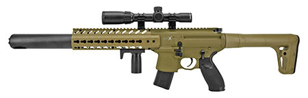 Sig-Sauer Scoped MCX Pellet CO2 Air Rifle - Desert Tan - Refurbished