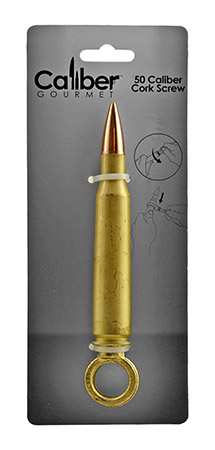 7".50 Caliber Bullet Wine Bottle Corkscrew