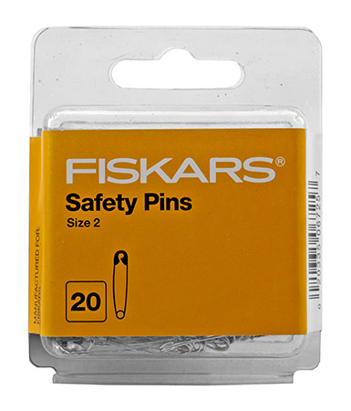 20-pc. Safety Pins Size 2 Sewing Accessories - Fiskars