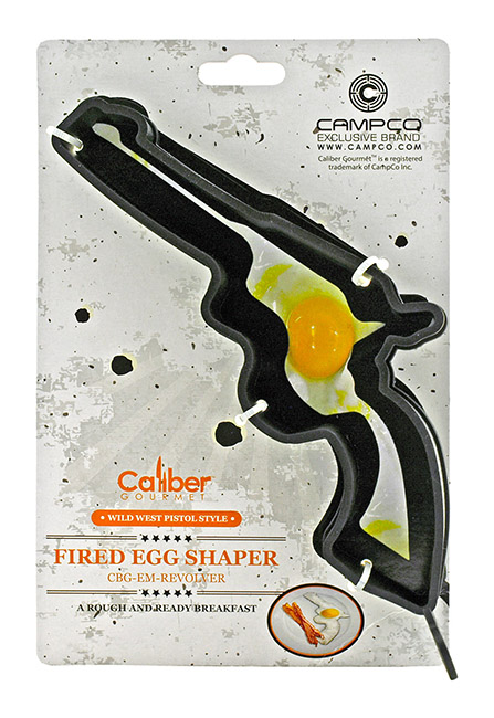 Old Western Revolver Shaped Fried Egg and Pancake Shaper - Caliber Gourmet