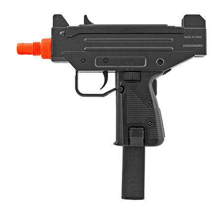 Double Eagle Spring Powered Airsoft UZI - Black