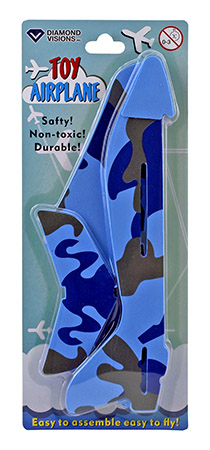 Classic Safety Foam Toy Fighter Jet Airplane - Assorted Colors