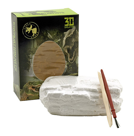 3D Dinosaur Paleontologist Excavation Toy Kit - Assorted Styles
