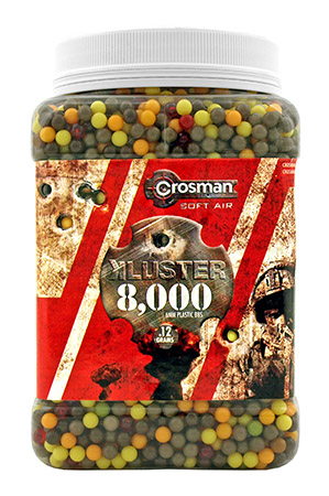 8,000 ct. Crosman .12 Gram Air Soft BB's
