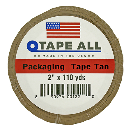 2" x 110yds. Packaging Tape - Tan