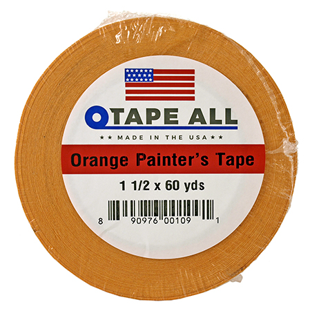 1.5" x 60yds. Orange Painters Tape