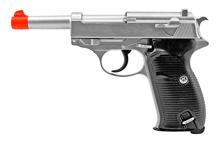 G21 German Military Luger Styled Metal Spring Airsoft Pistol - UK Arms