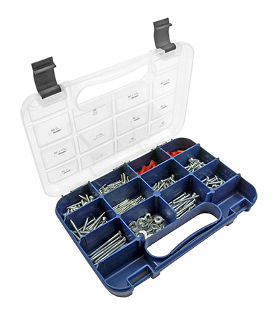 550 - Piece Fastener Assortment Kit - 233-9064 - CCT Tools