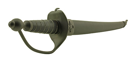 36.5" Traditional Pirate Era Cutlass Sword - Black