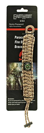 Staff Sergeant Survivalist Paracord Utility Bracelet - Desert Tan Camo