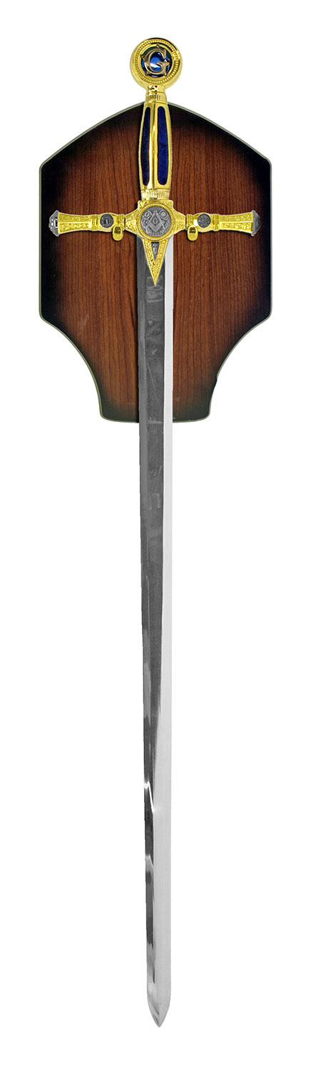 45" Masonic Sword with Plaque