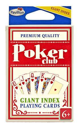 Poker Club Giant Index Playing Cards