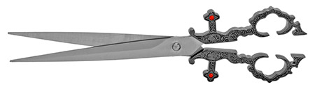 Renaissance Scissors Dagger - Silver
