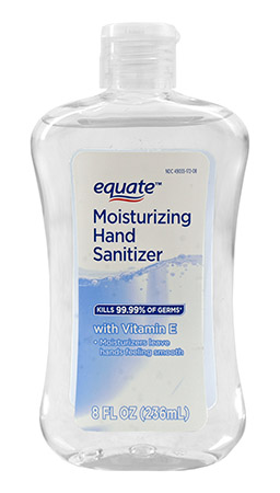 8 fl. Oz. Moisturizing Hand Sanitizer - Equate
