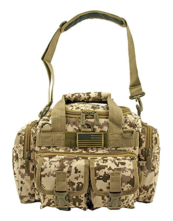Mini Duffle Carry On Travel Gym Bag - Desert Digital Tan Camo